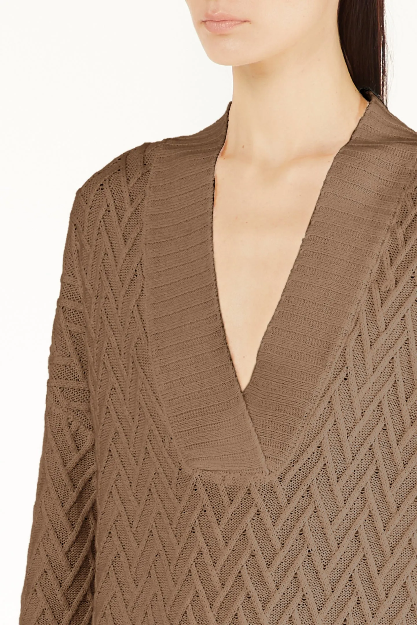 Liu Jo V-Neck Sweater / Beige