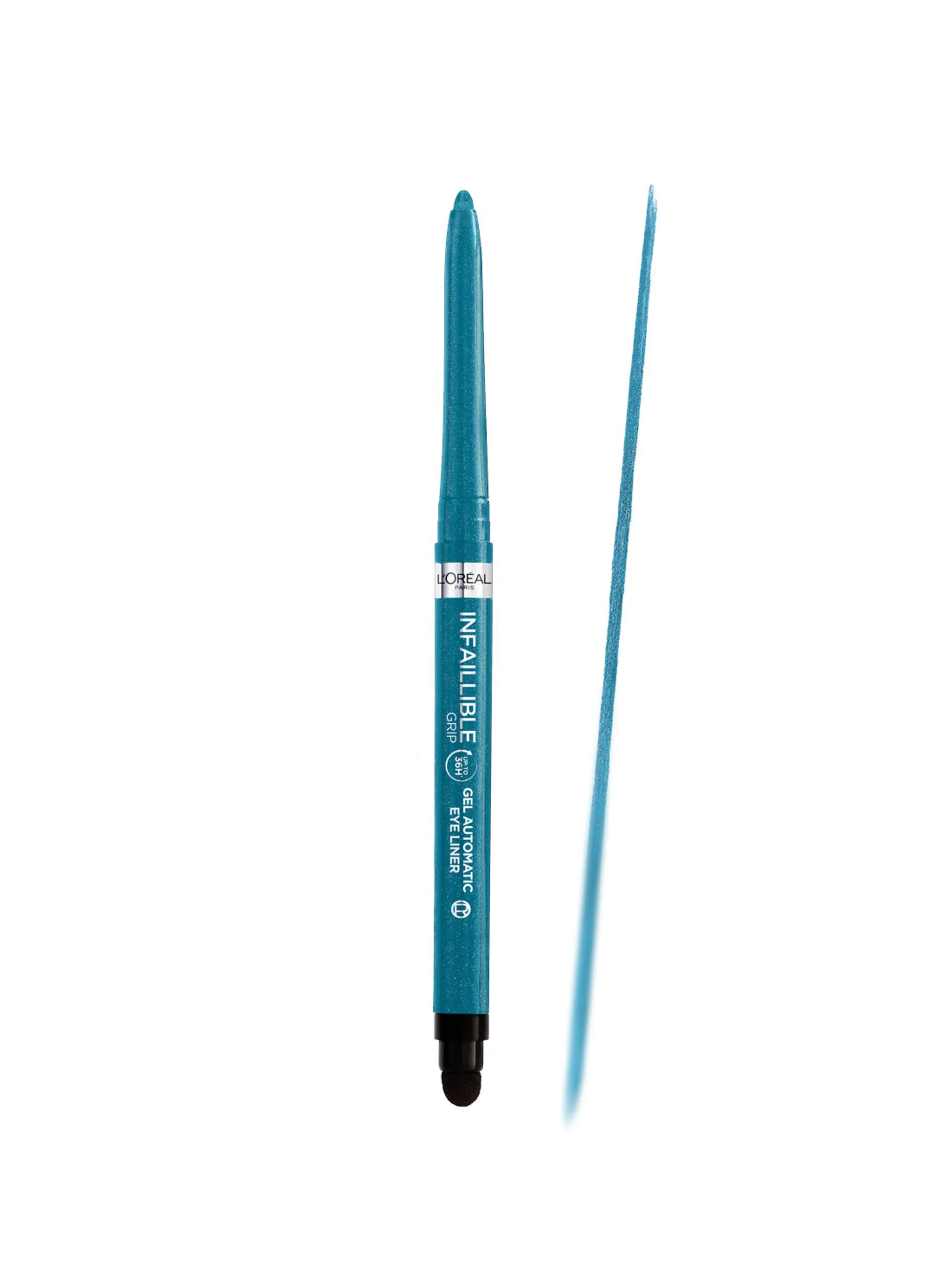 L'OREAL  L'Oréal Paris Matita Automatica in Gel Infaillible 36H Grip Liner, Tratto Sfumabile a Lunga Tenuta, Waterproof, Formula