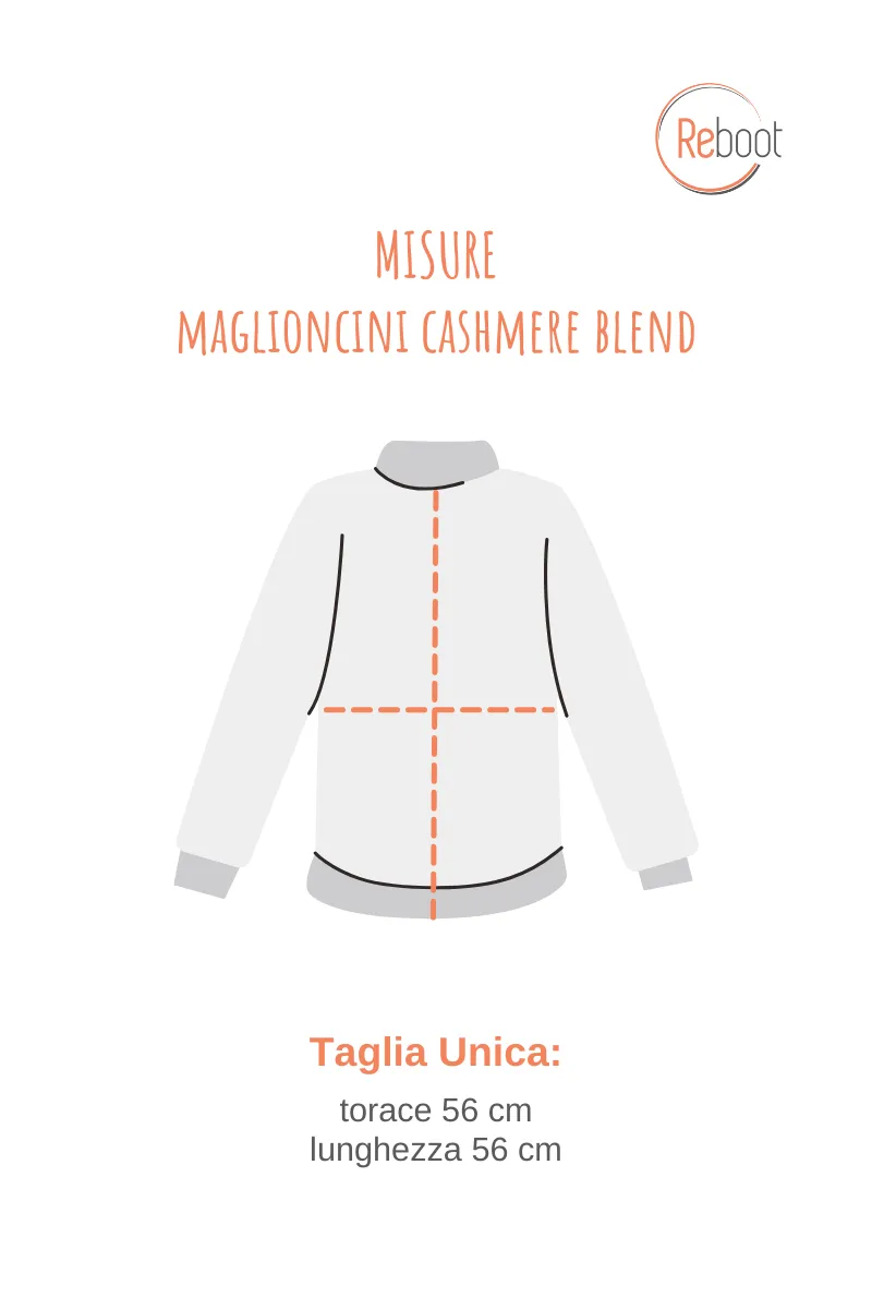 Maglioncini over profili a contrasto | Cashmere Blend