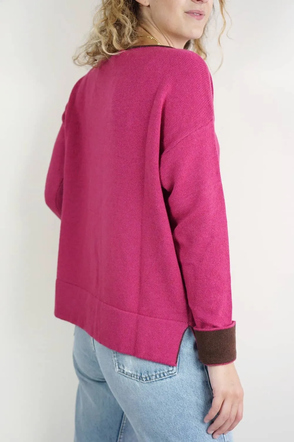 Maglioncini over profili a contrasto | Cashmere Blend