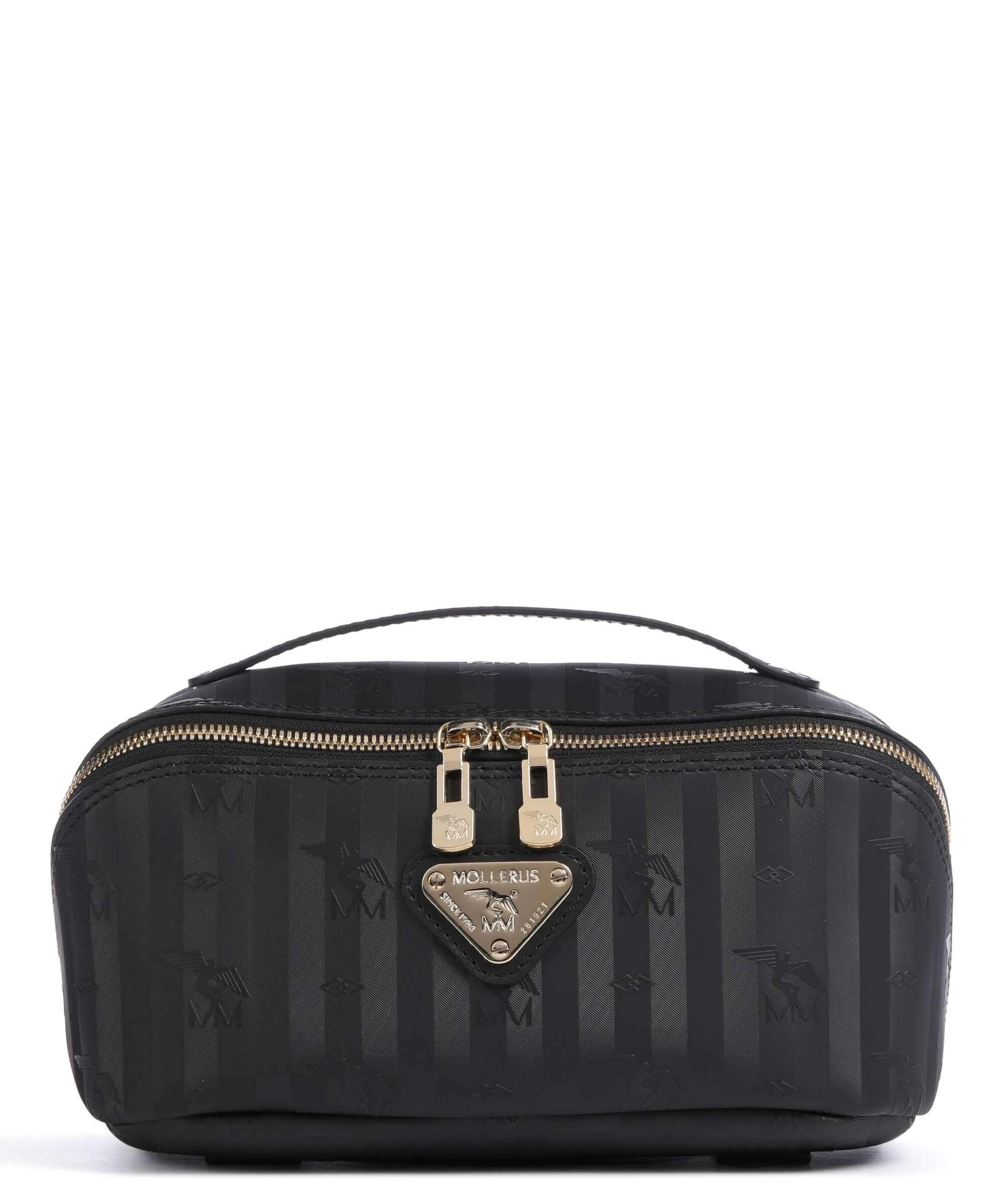  Maison Mollerus Vinerus Servaz Borsa da toilette nero 23 cm  