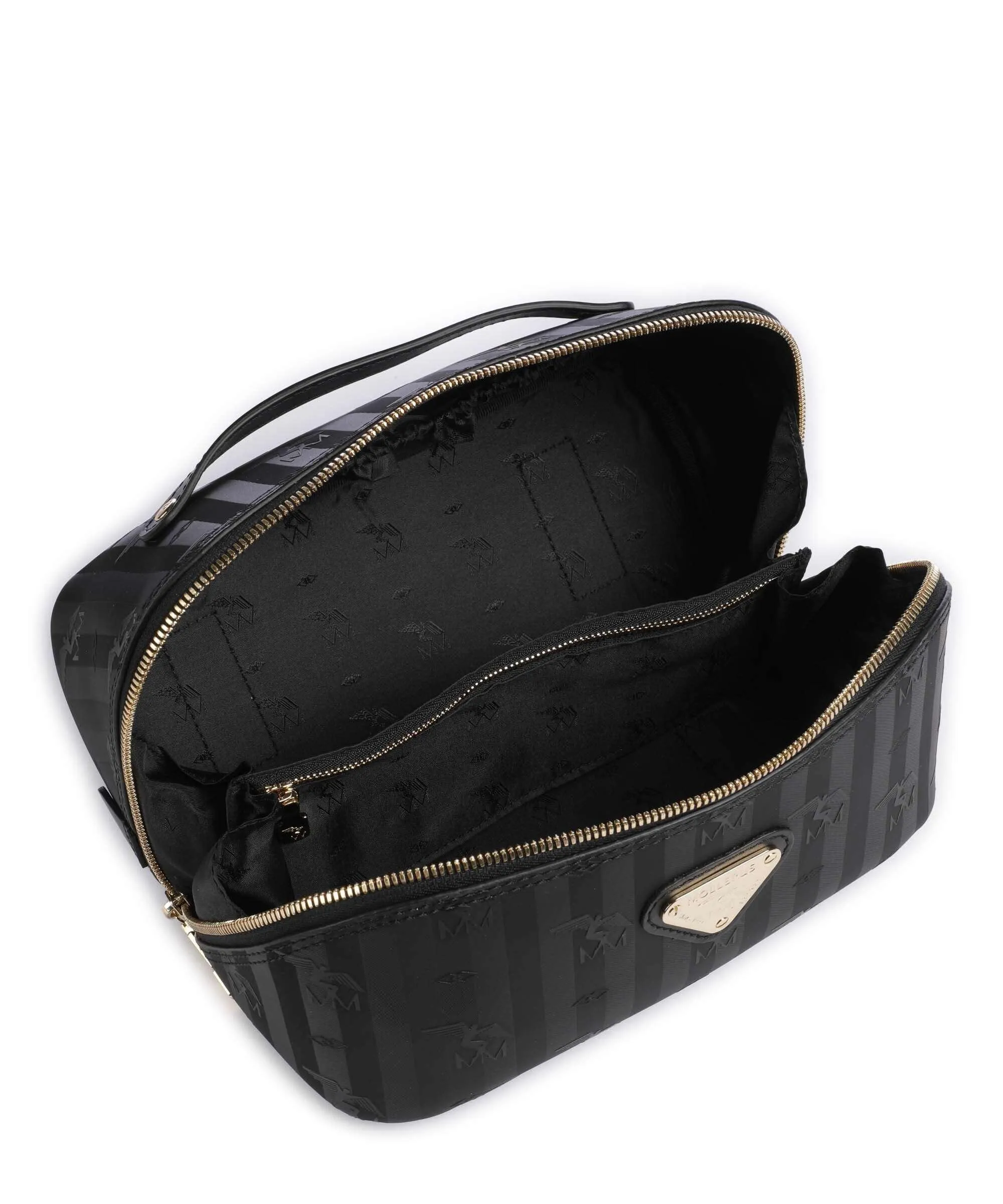  Maison Mollerus Vinerus Servaz Borsa da toilette nero 23 cm  