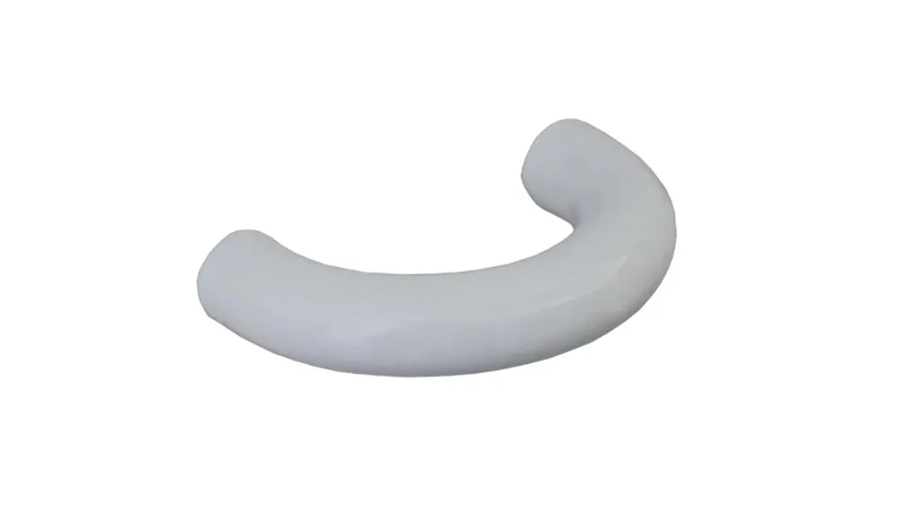 Maniglia per mobile 8 mm x 40 mm x 23 mm bianco opaco
