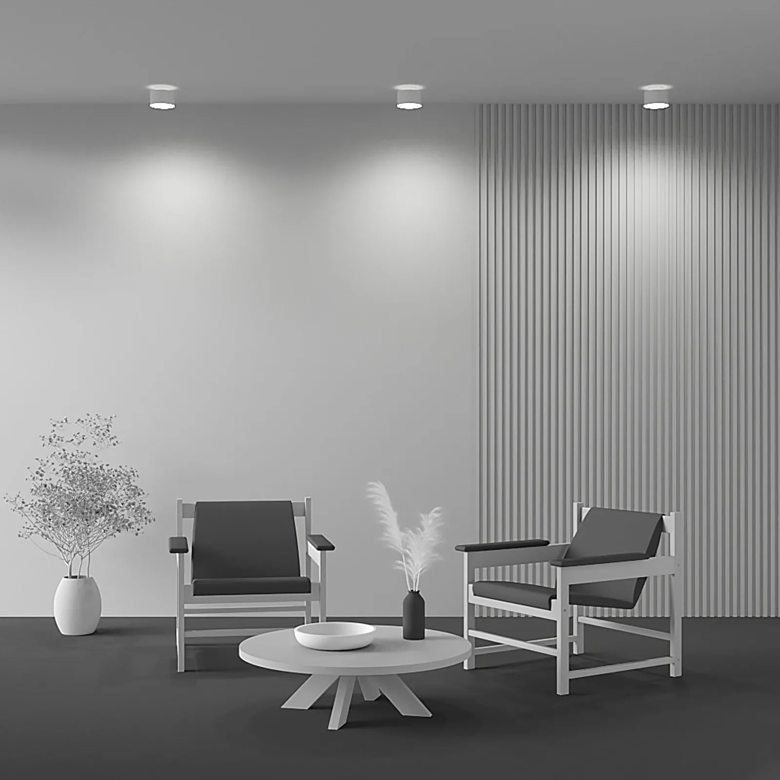 Maytoni Plafoniera LED Planet, bianco Ø 12cm alluminio 3.000K