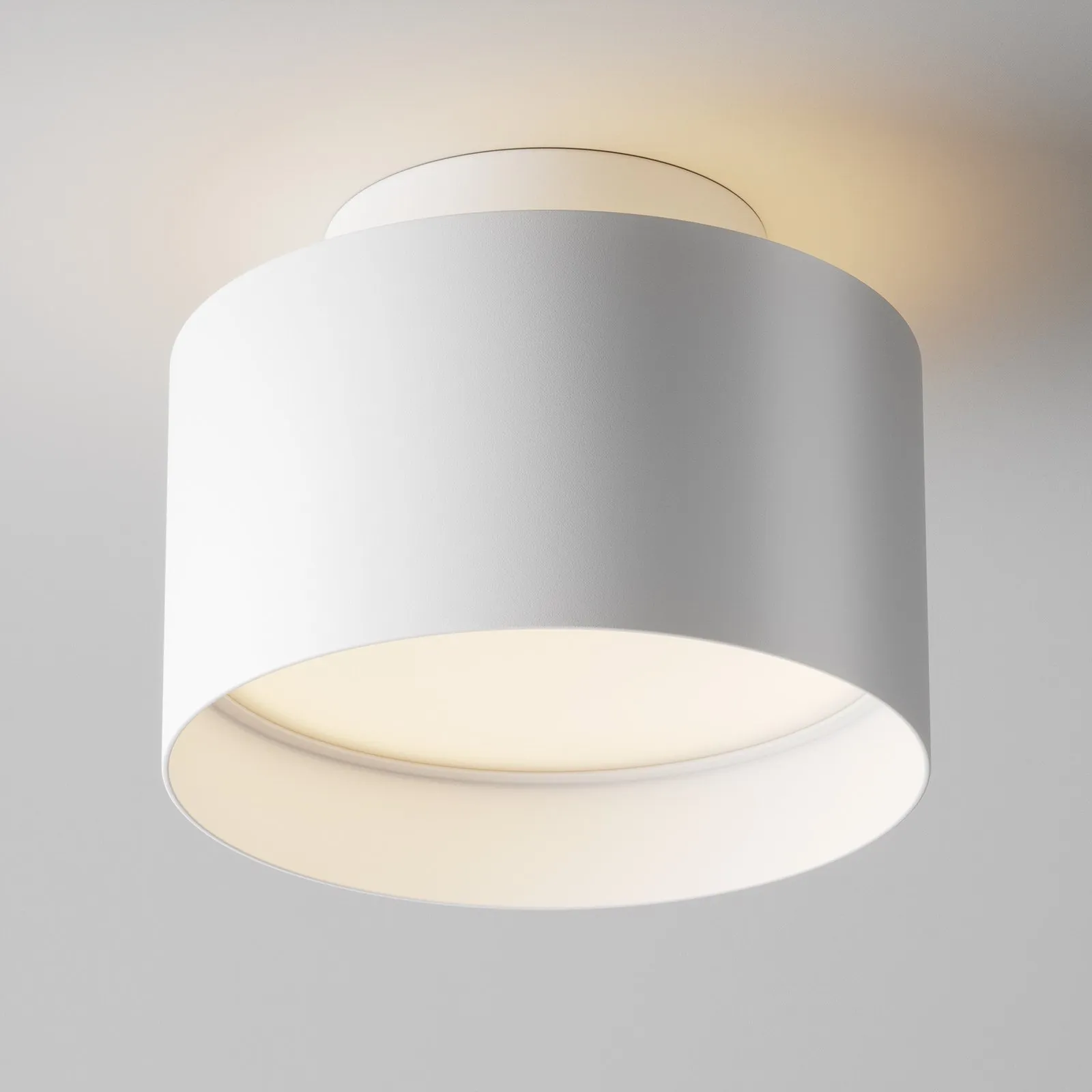 Maytoni Plafoniera LED Planet, bianco Ø 12cm alluminio 3.000K