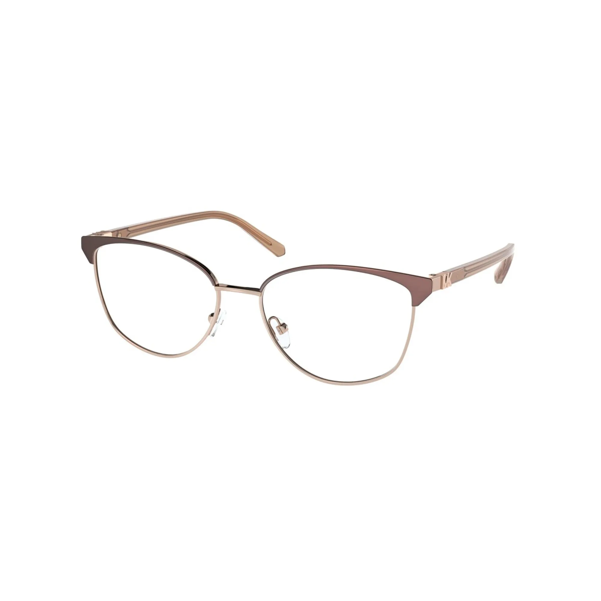   Michael Kors MK 3053 Fernie 1108 Marrone Satinato/oro Rosa | Occhiale Da Vista Donna 