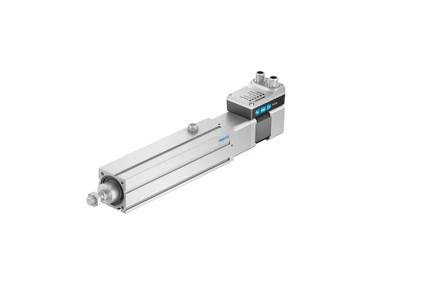 Micro-attuatore lineare Festo EPCS-BS, corsa 500mm, 24V cc 375N, 18kg max, vel. 220mm/s