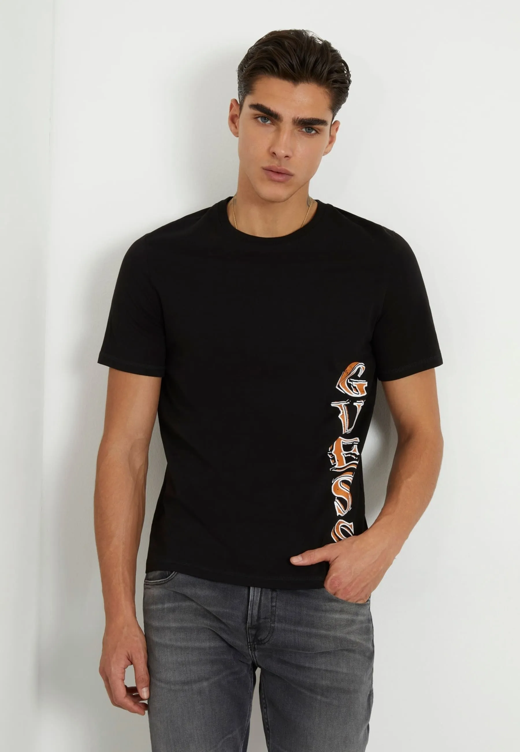 MIT SEITLICHEM LOGO - T-shirt con stampa