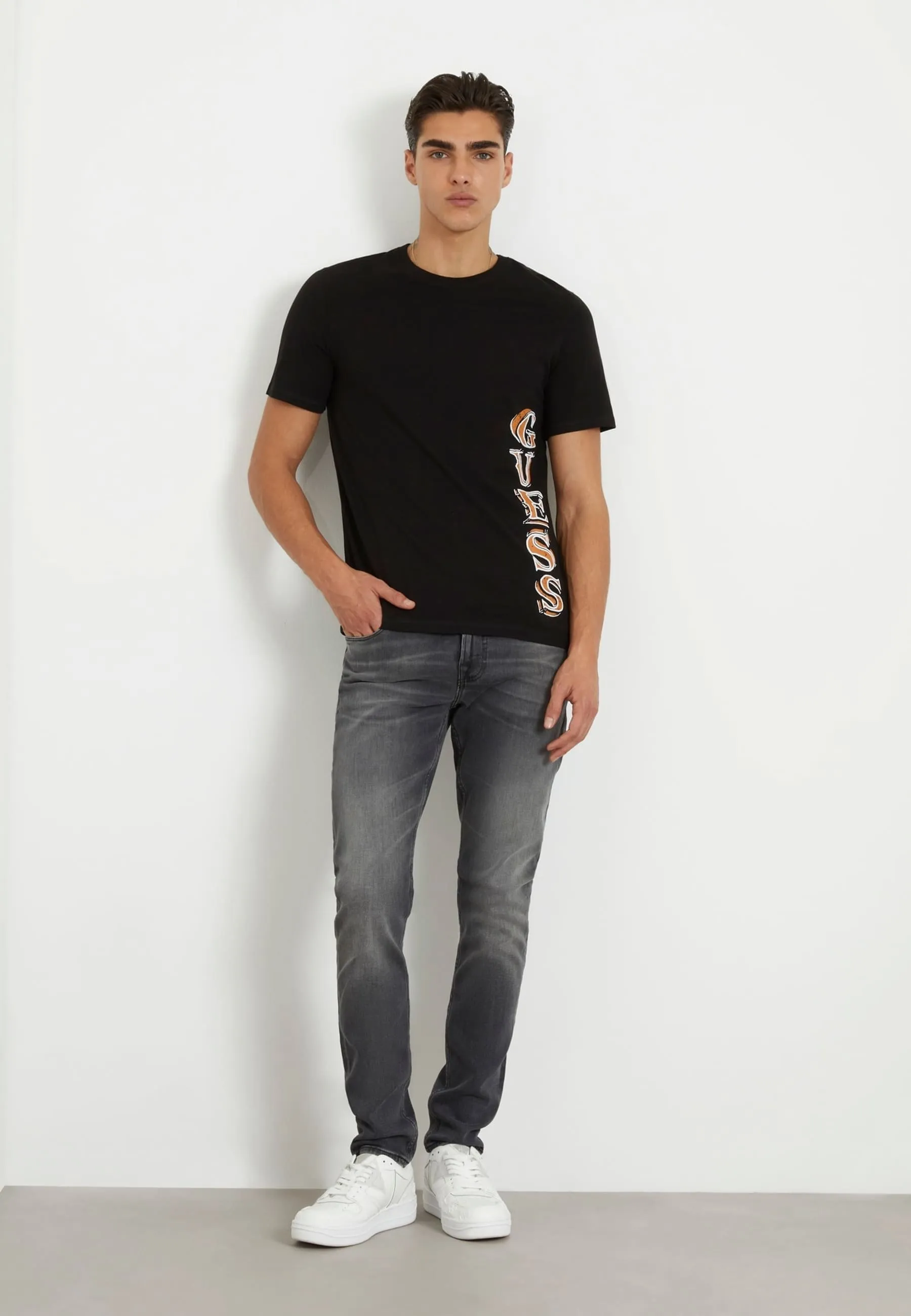 MIT SEITLICHEM LOGO - T-shirt con stampa