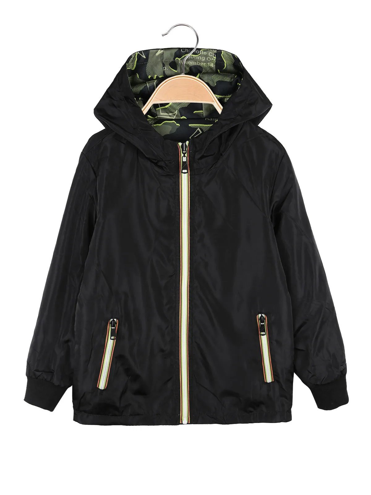 Mr Jek Veste légère à capuche réversible pour garçon