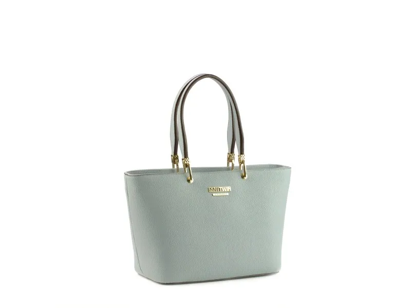MYTWIN BORSA SHOPPING ANELLI IN ECOPELLE VS7752