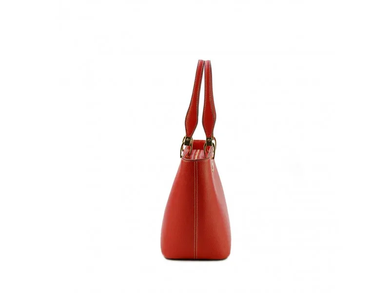 MYTWIN BORSA SHOPPING ANELLI IN ECOPELLE VS7752