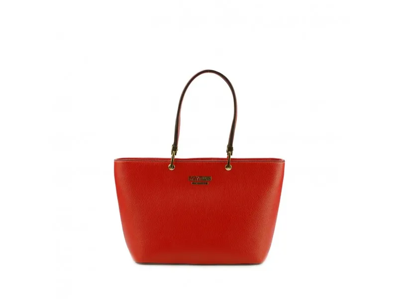 MYTWIN BORSA SHOPPING ANELLI IN ECOPELLE VS7752