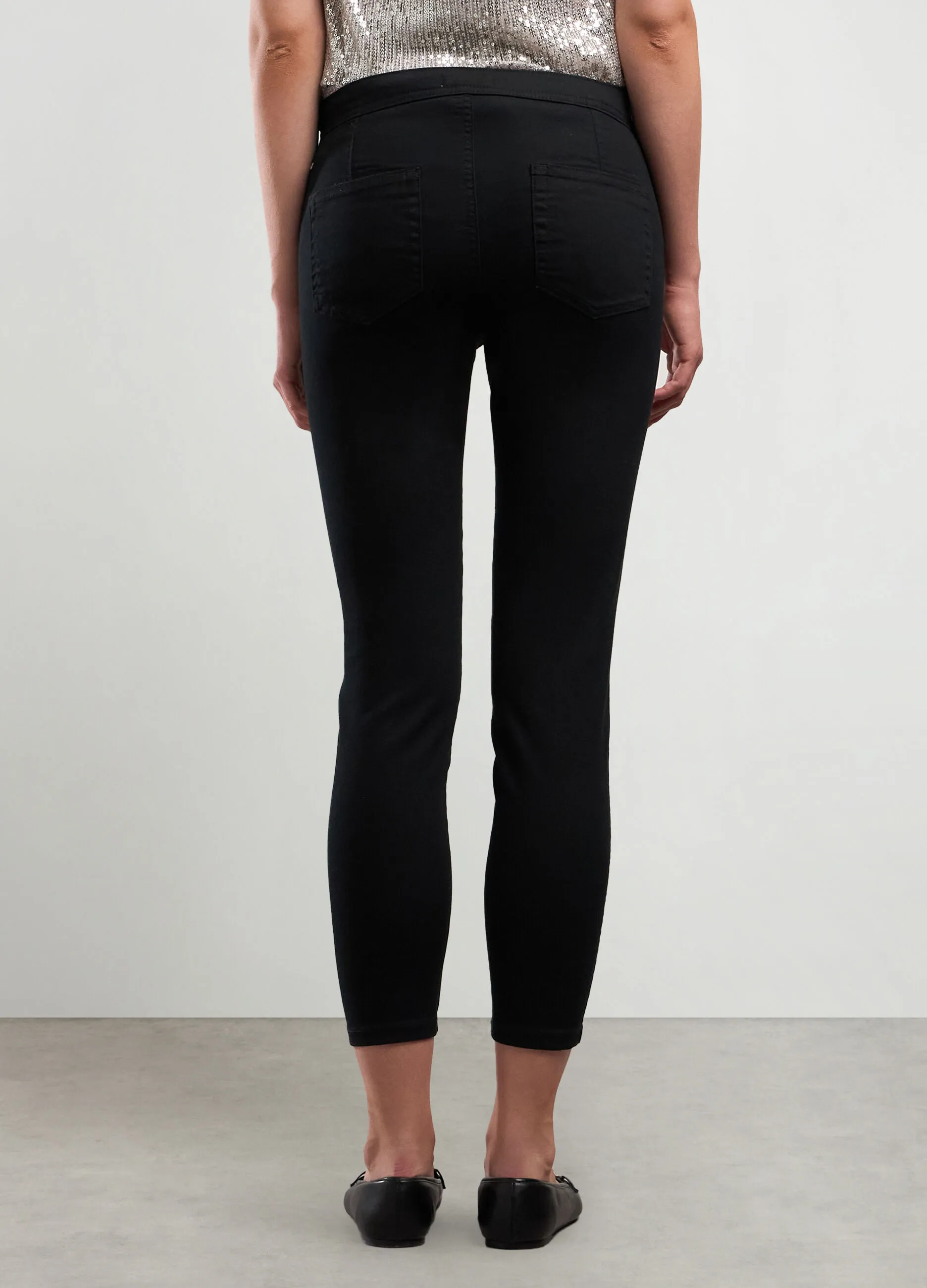 NICE & CHIC  Treggings in misto cotone stretch donna