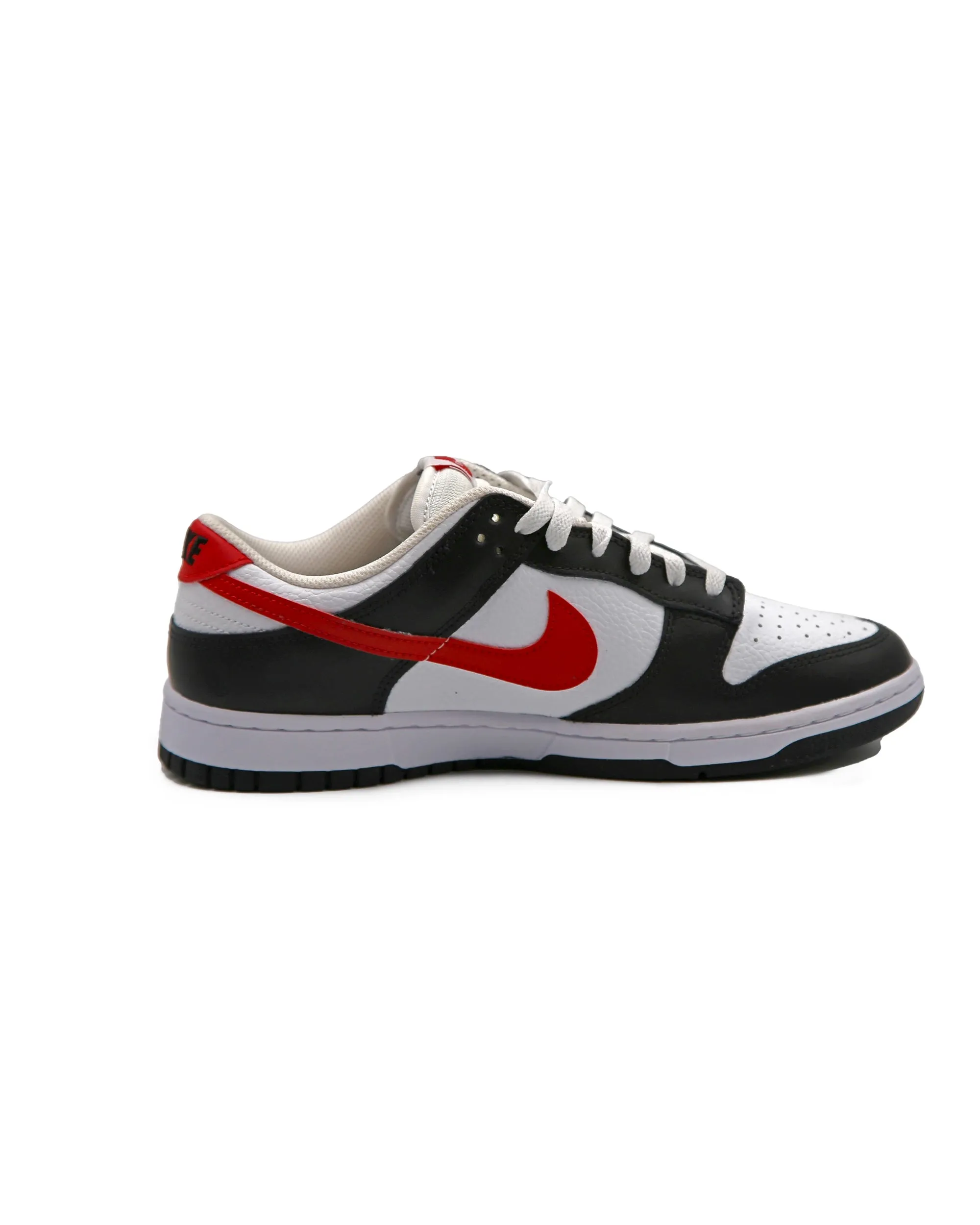Nike dunk low retro red swoosh panda  
