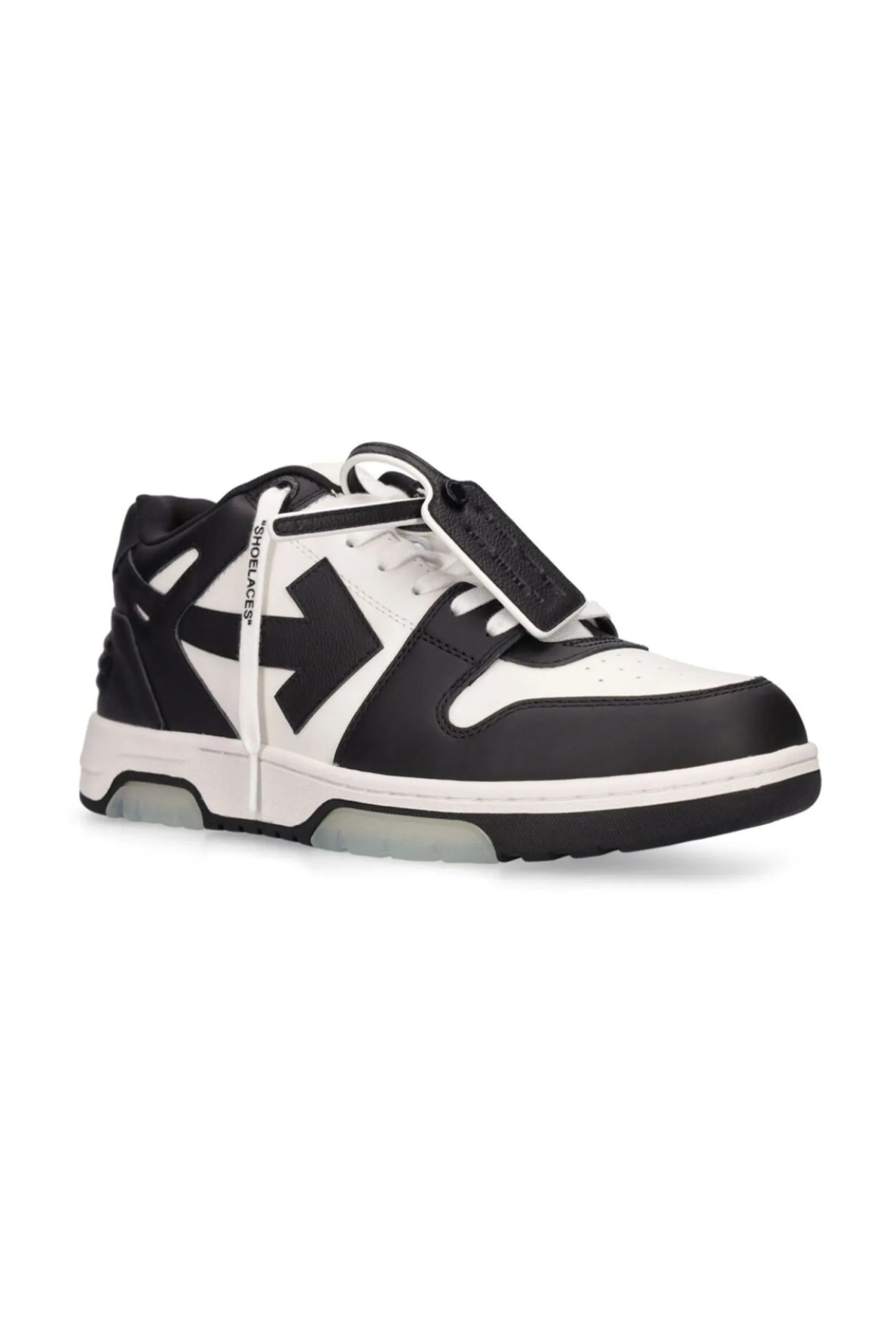 Off White Sneakers Out Of Office In Pelle