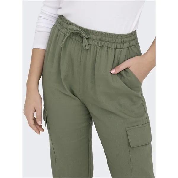 Only pantalone donna cargo con elastico