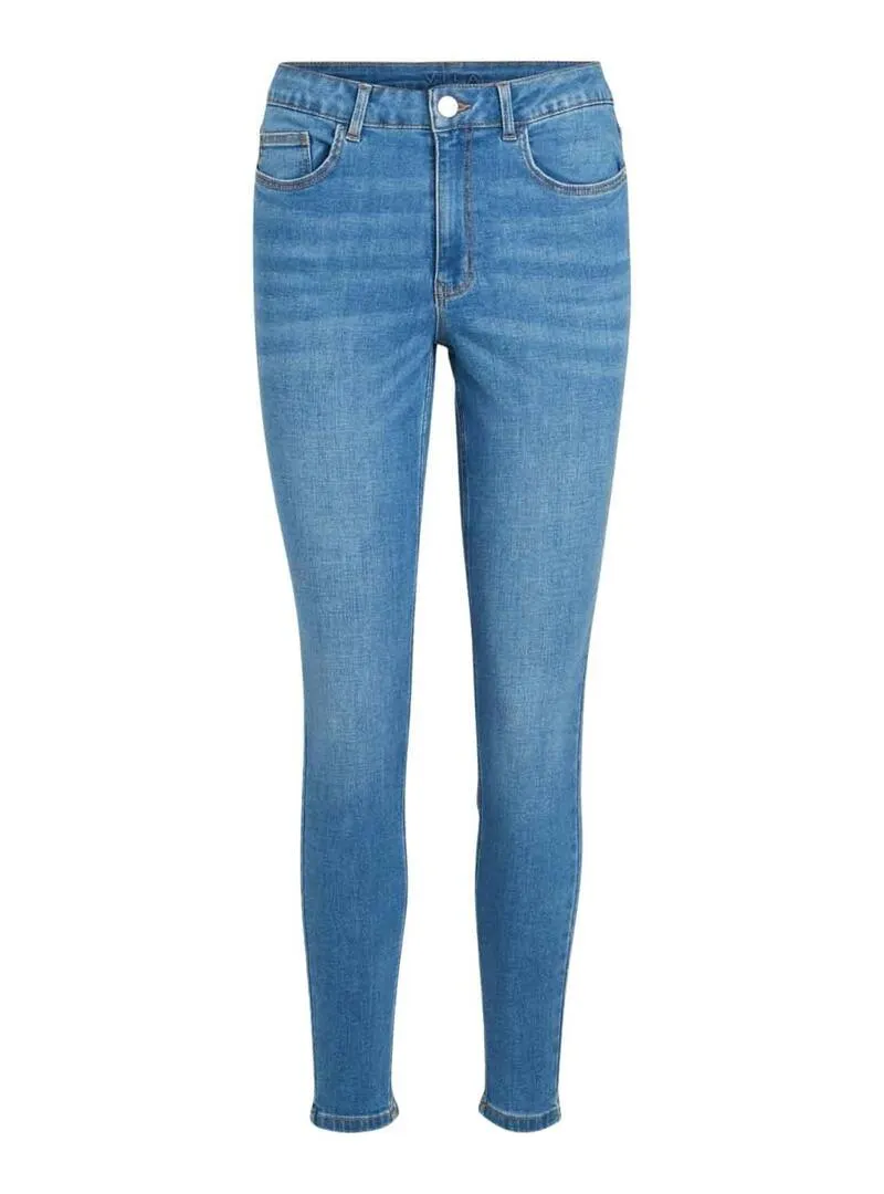 Pabtalon Jeans Vila Sarah Mid per Donna