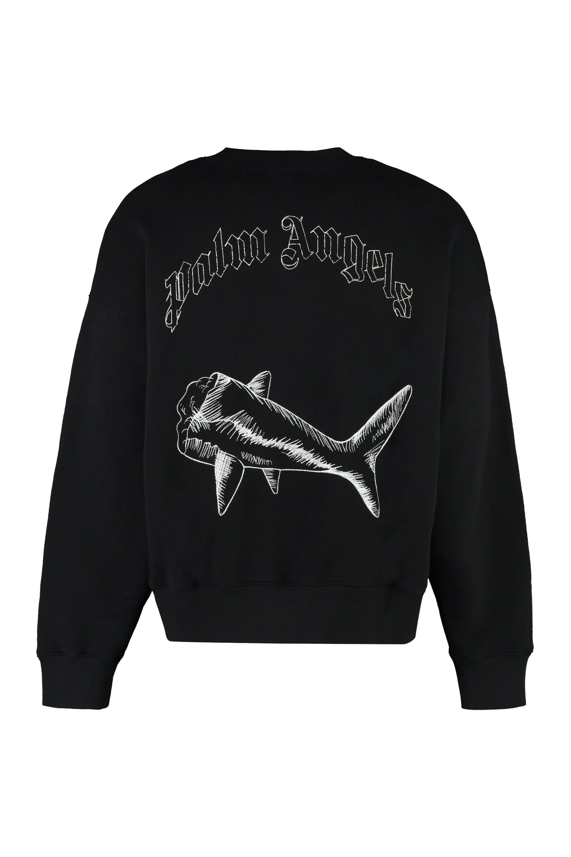 Palm Angels Felpa girocollo in cotone