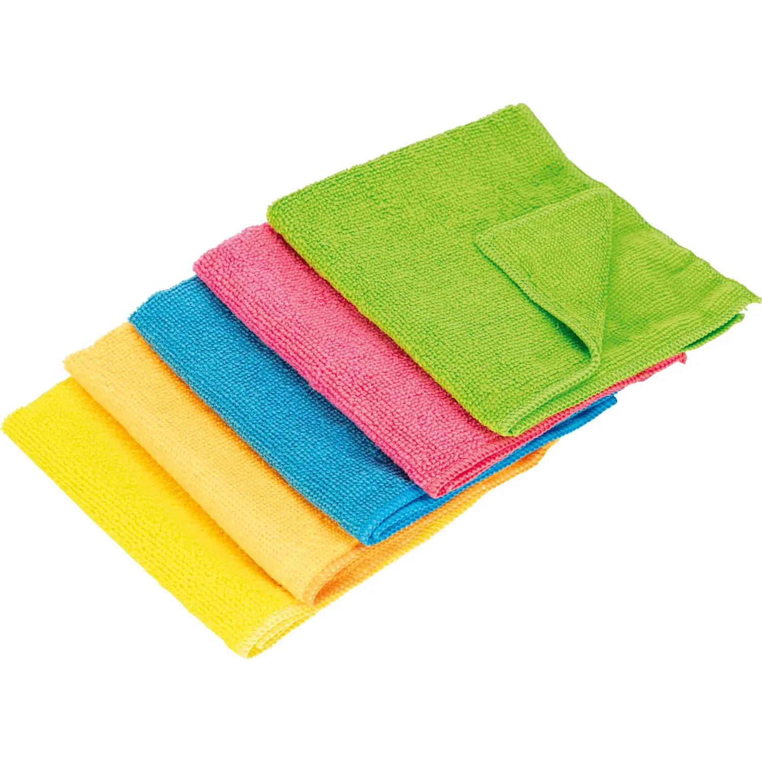 Panni in microfibra universali multicolor 5 pz