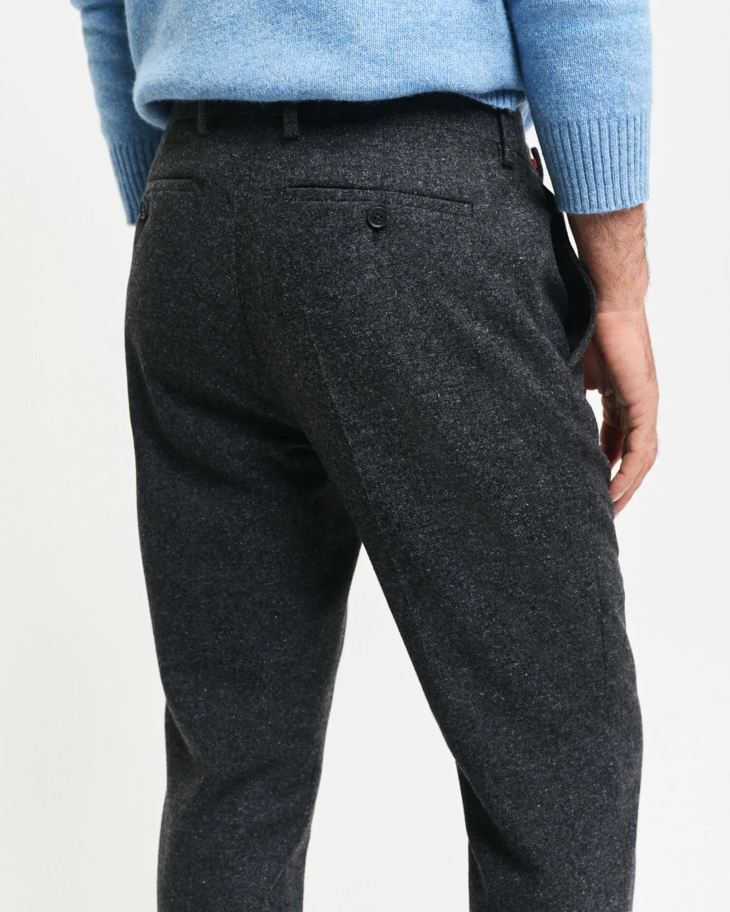 Pantaloni da abito in Donegal slim fit    