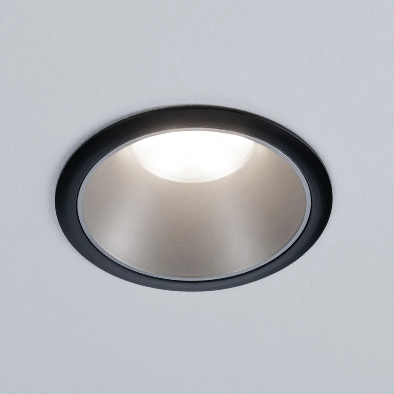 Paulmann Cole spot LEDlight, argento-nero