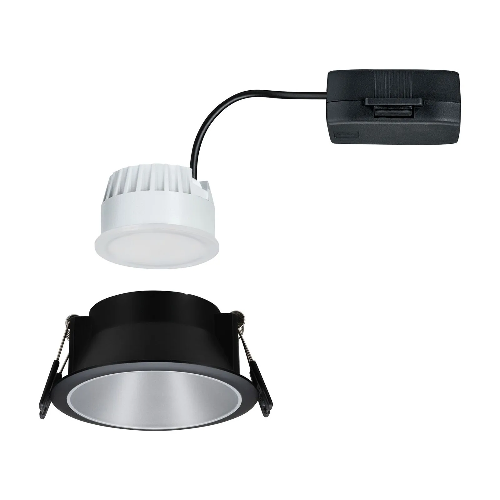 Paulmann Cole spot LEDlight, argento-nero