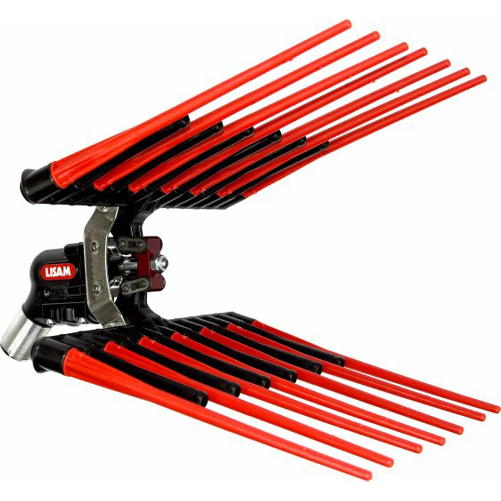 PETTINE PNEUMATICO DOPPIO RICAMBIO ABBACCHIATORE SCUOTIOLIVE MG TURBO EVO LISAM 