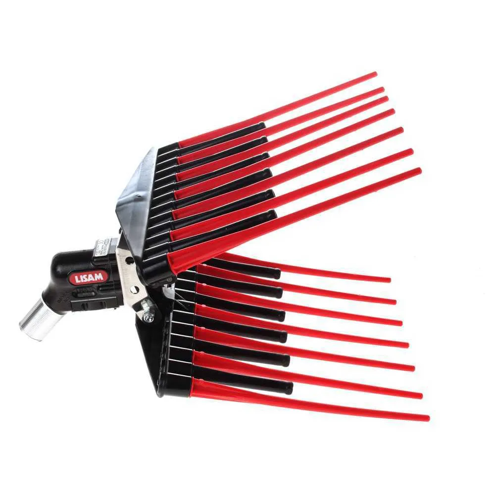 PETTINE PNEUMATICO DOPPIO RICAMBIO ABBACCHIATORE SCUOTIOLIVE MG TURBO EVO LISAM 