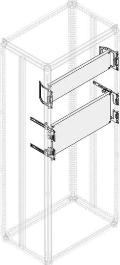 Piastra ABB 1STQ per Schede modulari - System Pro E Power, 200 x 800mm