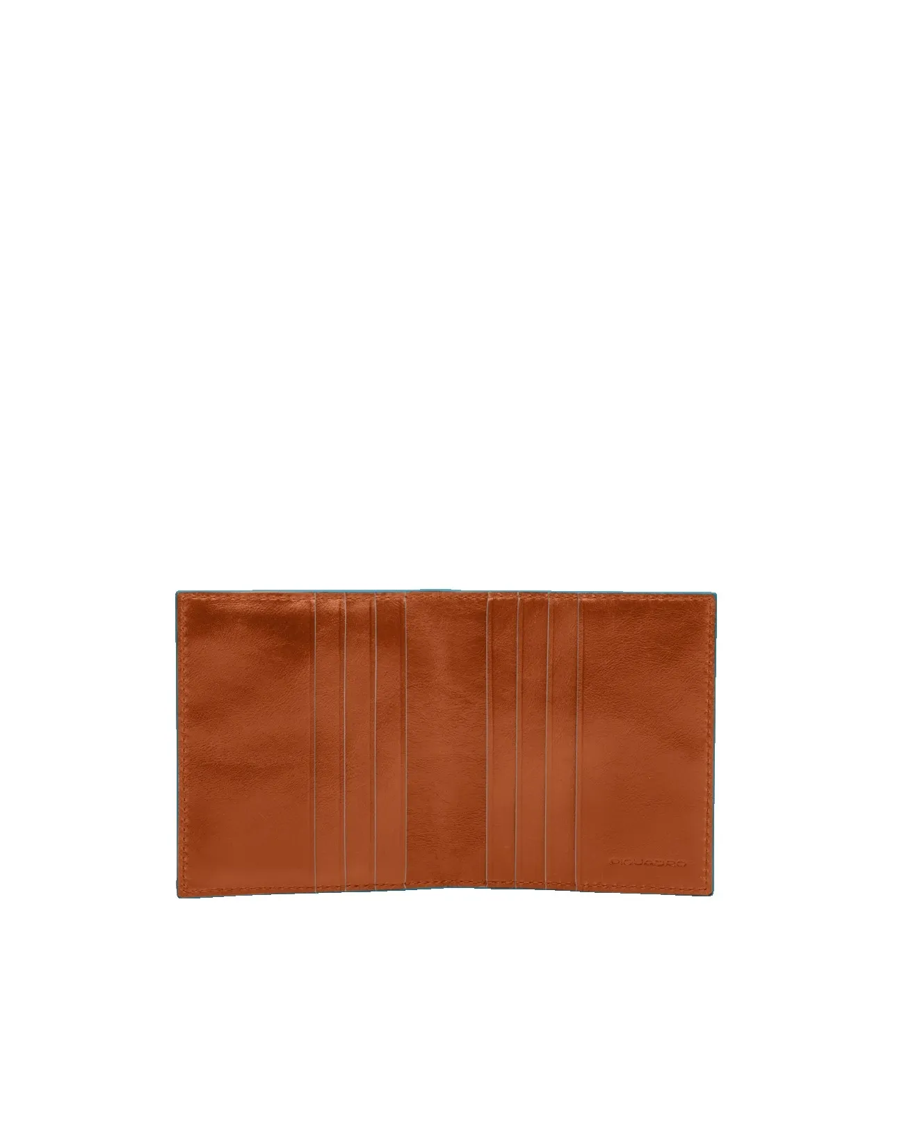 PIiquadro - Porta carte di credito in pelle Blue Square | Studioarch.com