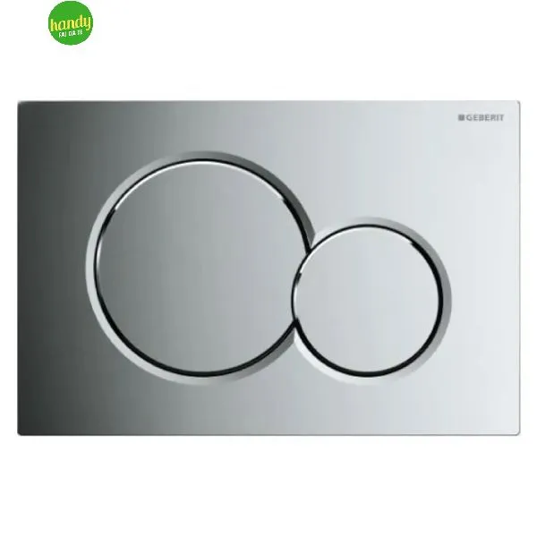 Placca 2 Tasti Geberit Serie Sigma 1 Cromata