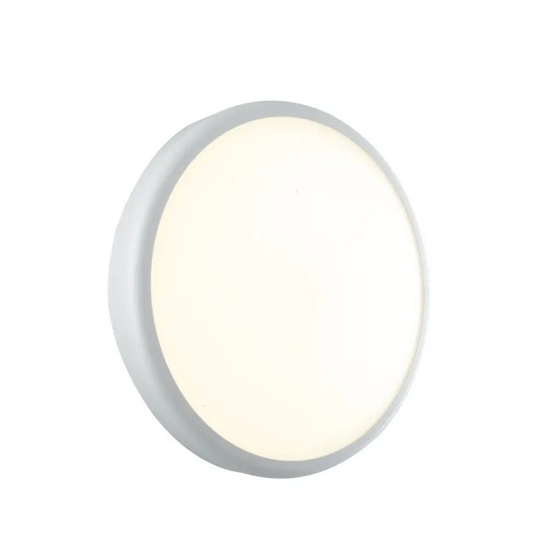 Plafoniera LED bianca in policarbonato 15w 1900lm 4000k dimmerabile ip65 16,9x16,9x6,2cm