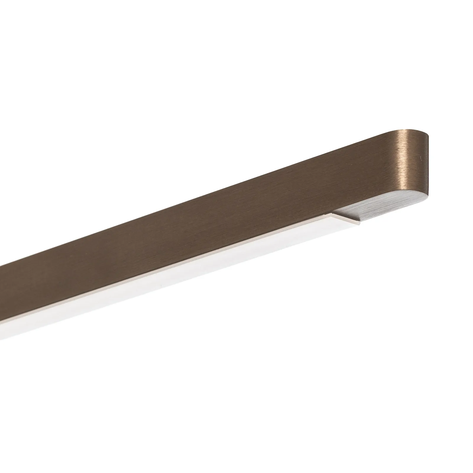 Plafoniera LED Talon di Quitani, bronzo anodizzato