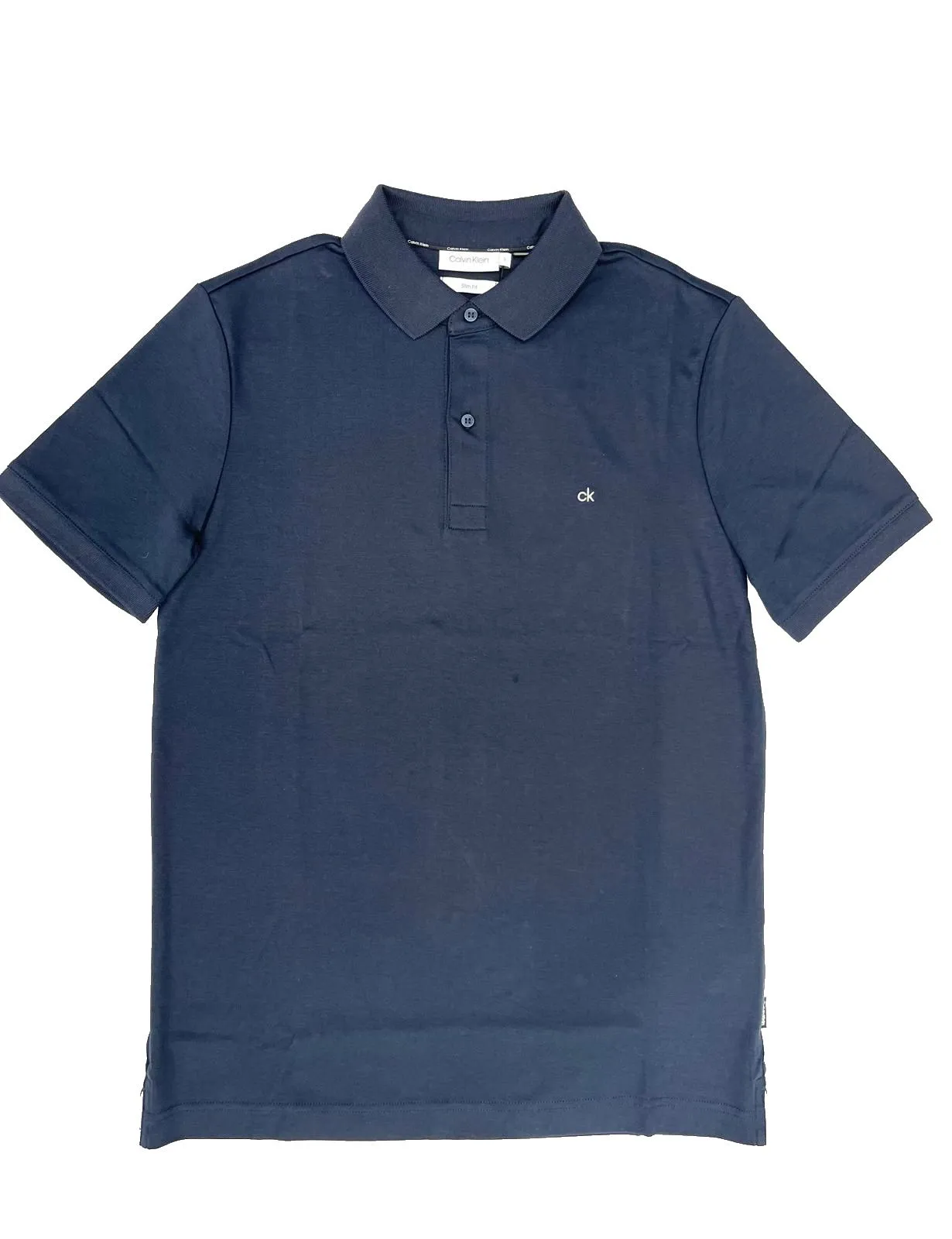 POLO BLU IN COTONE