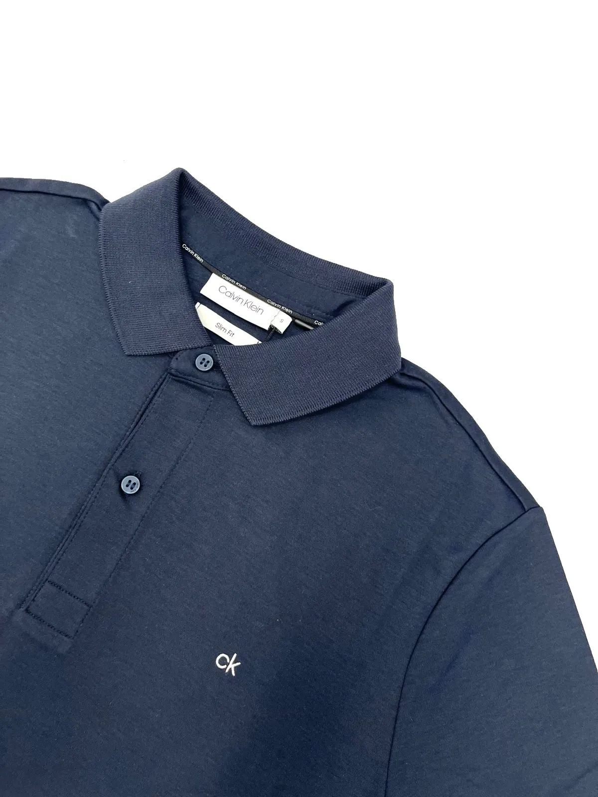 POLO BLU IN COTONE