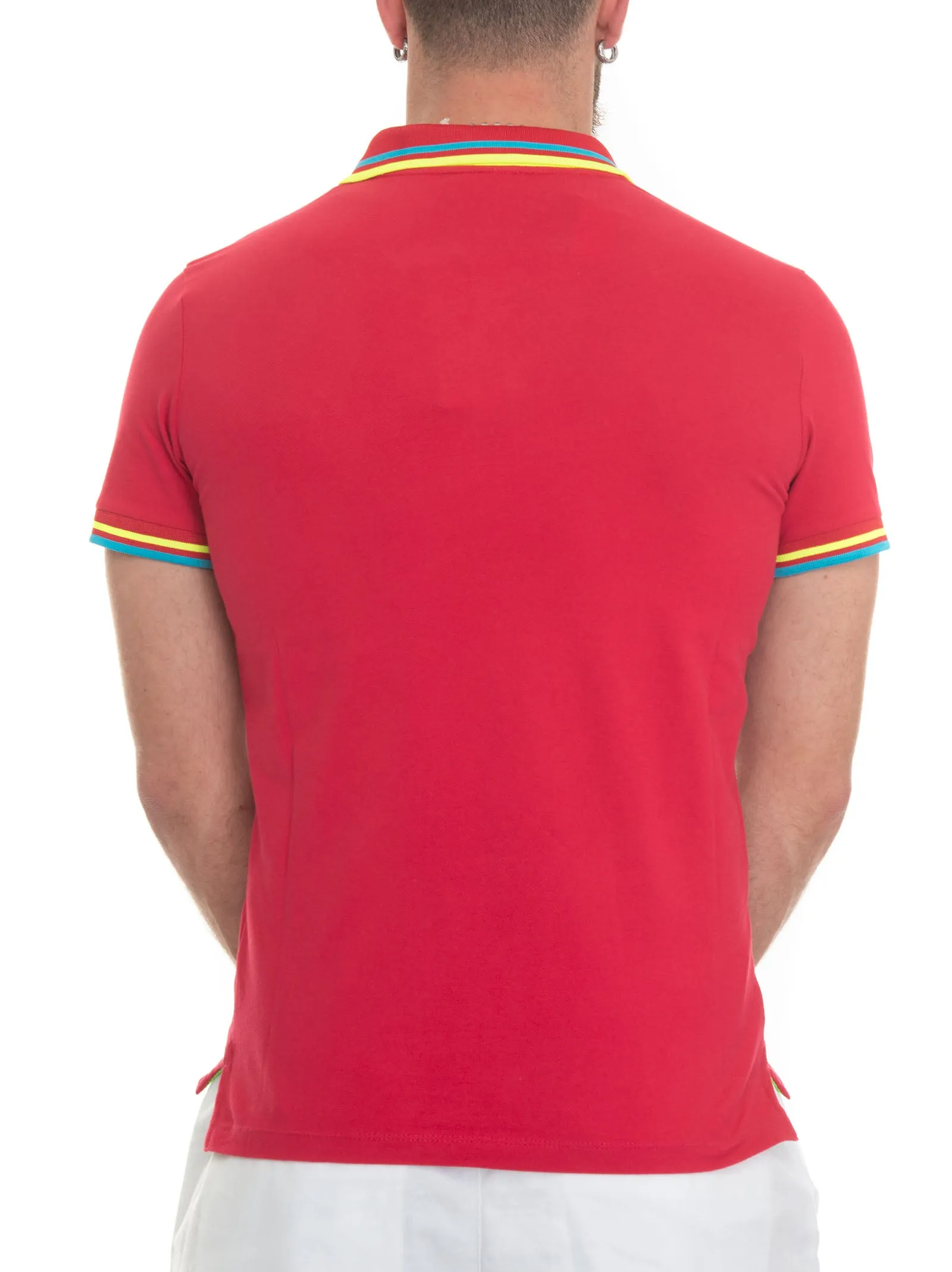 Polo manica corta NEWSELANDINASTR Fragola Peuterey Uomo