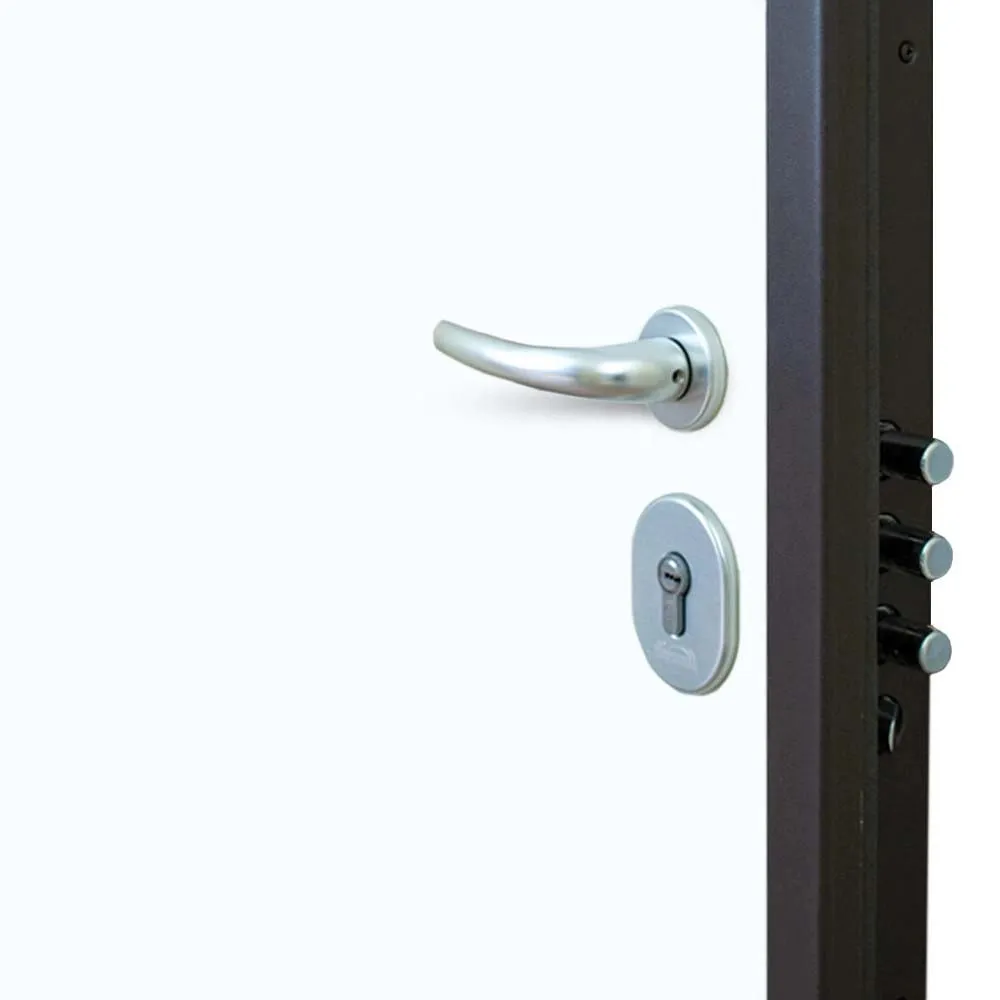 Porta blindata Light 90x210 cm noce
