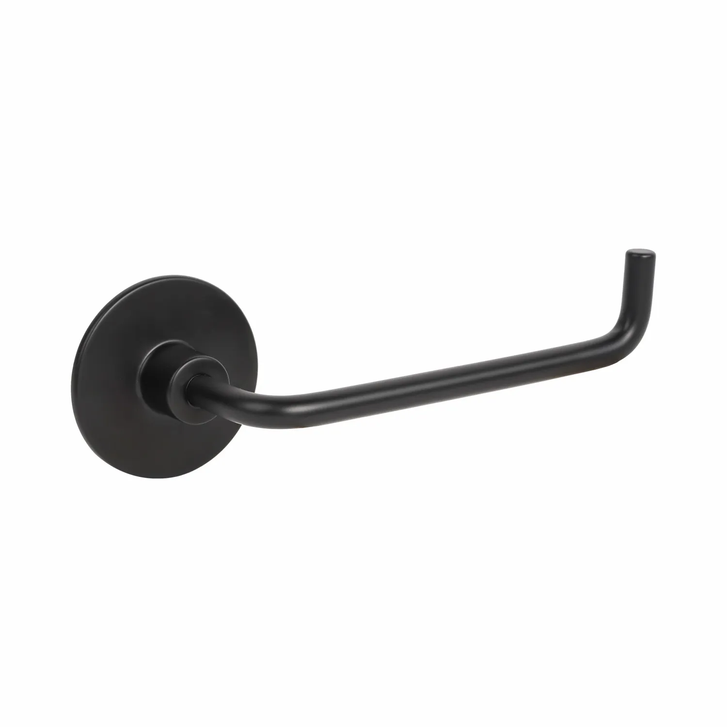 Porta rotolo in acciaio Wind 24,5x8 cm nero