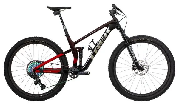 Prodotto ricondizionato - Trek Top Fuel 9.9 Sram XX1 AXS 12V Project One Carbon Red Smoke / Trek Black 2022 Taglia S