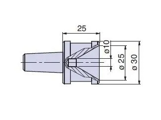 PTM-C20003 Nuova PTM meccanica cuspidi cono morse CM3 a scelta per contropunte CN -CS