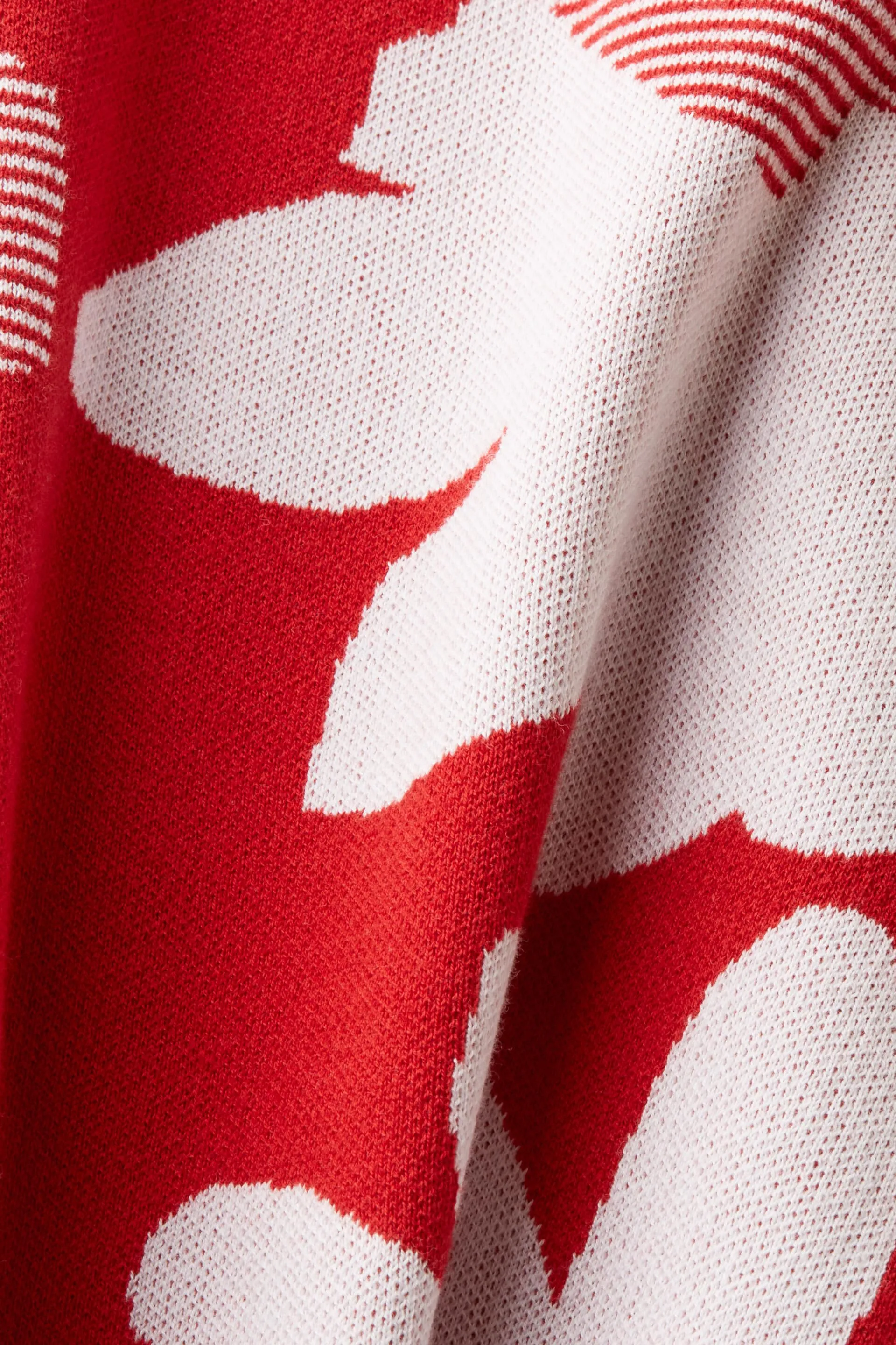 Pullover in cotone jacquard