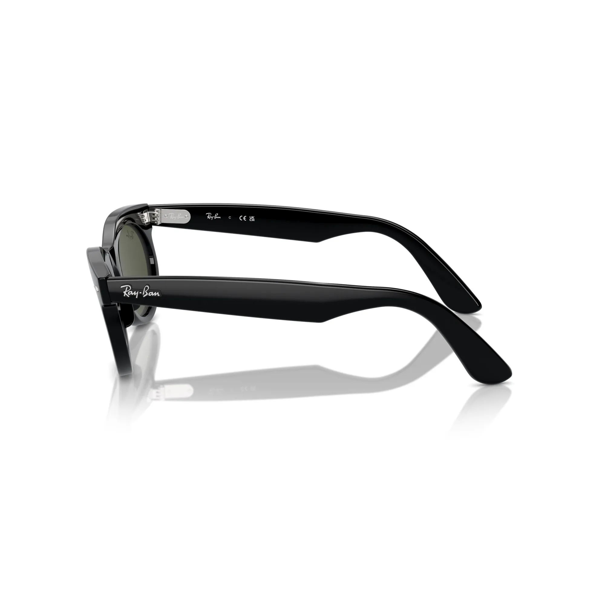   Ray-Ban RB 2242 Wayfarer Oval 901/31 Black | Occhiale Da Sole Unisex 