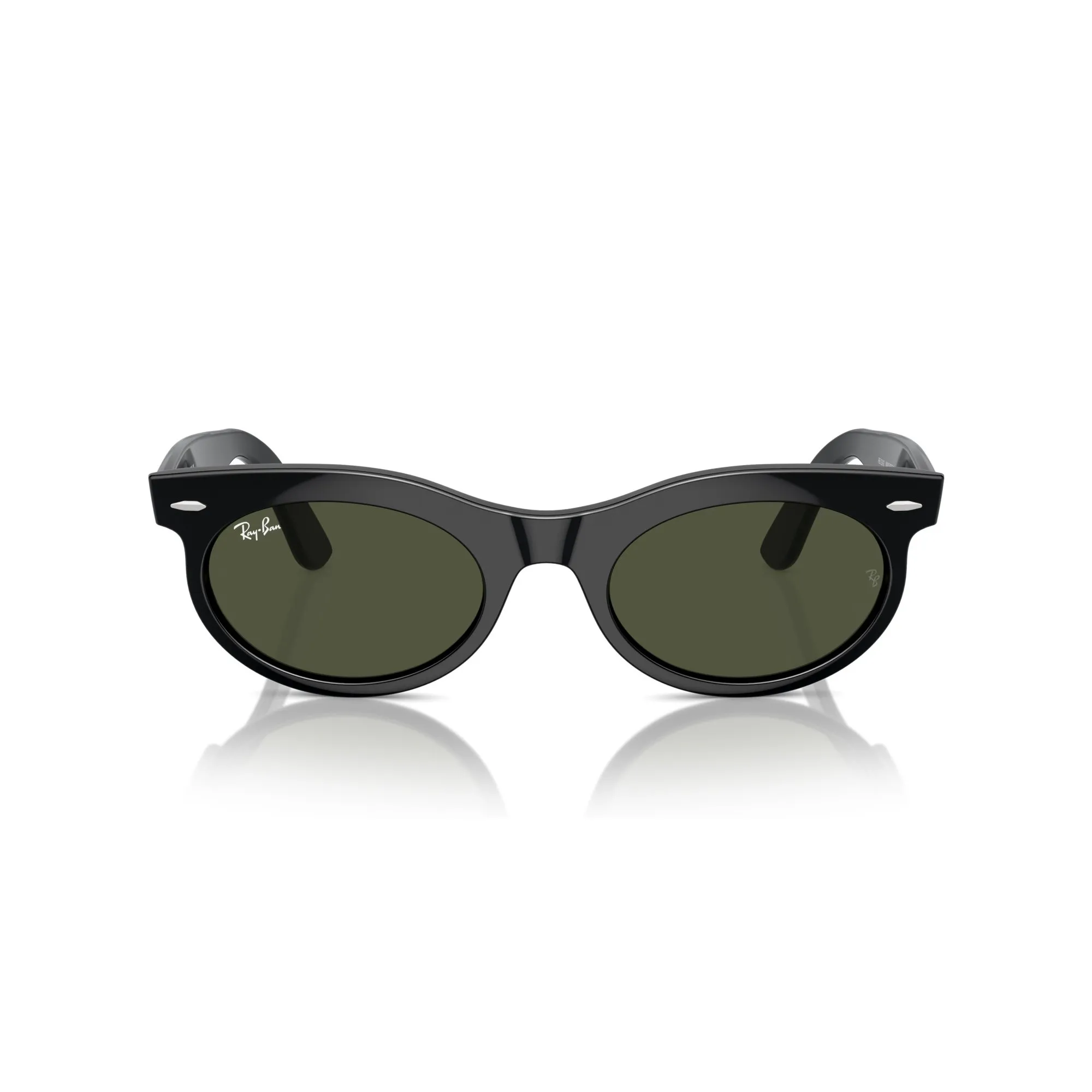   Ray-Ban RB 2242 Wayfarer Oval 901/31 Black | Occhiale Da Sole Unisex 