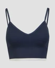 Reggiseno sportivo blu da donna The Upside Form Seamless Bronte Bra
