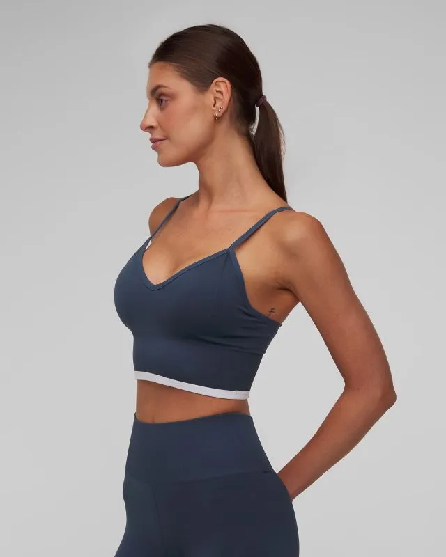Reggiseno sportivo blu da donna The Upside Form Seamless Bronte Bra