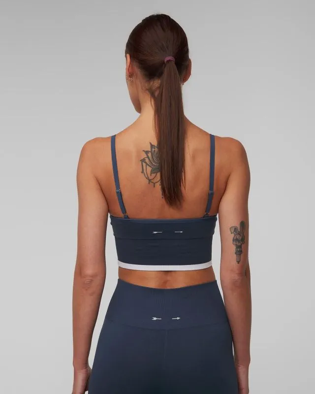 Reggiseno sportivo blu da donna The Upside Form Seamless Bronte Bra