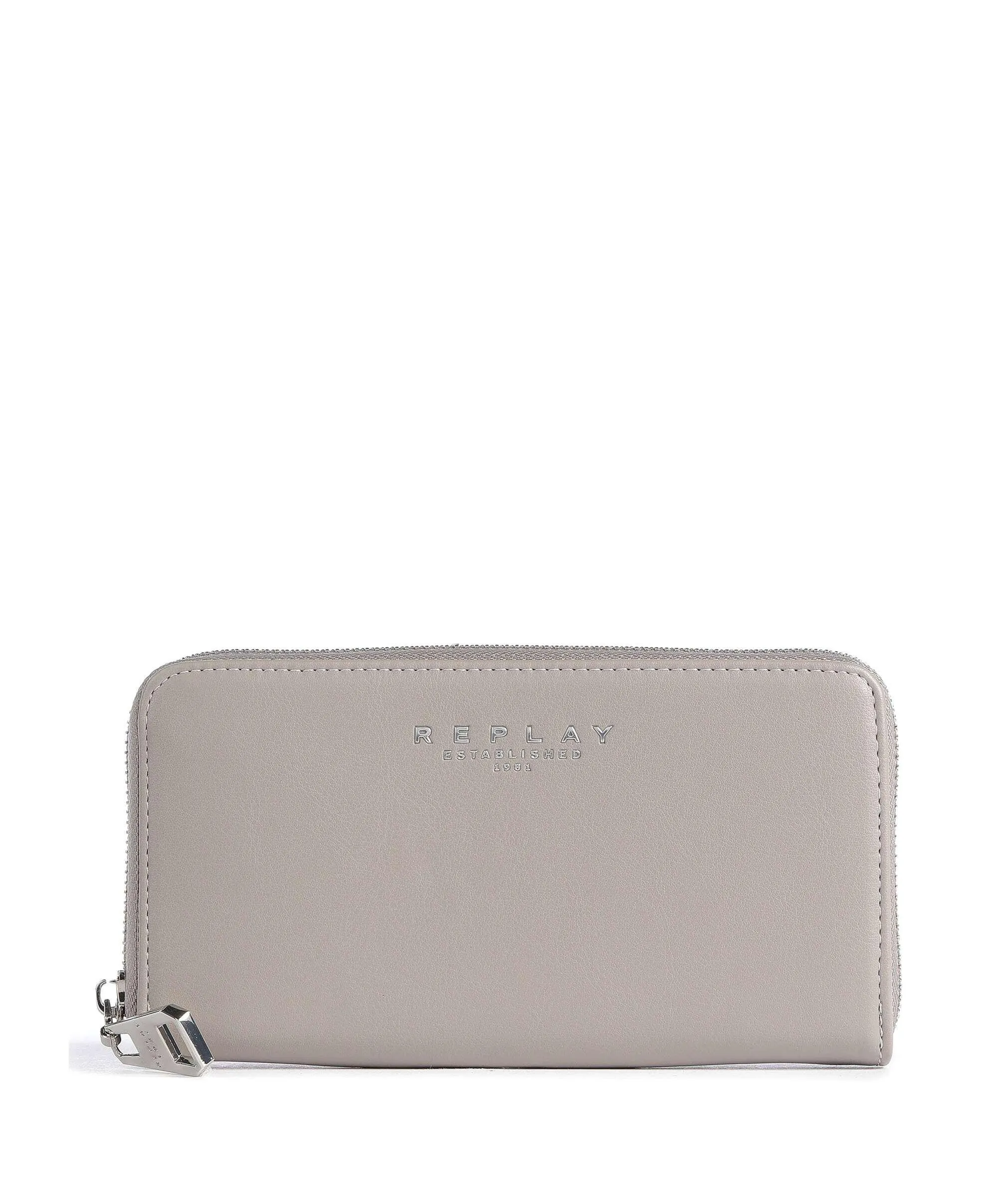  Replay Portafoglio pelle sintetica beige  