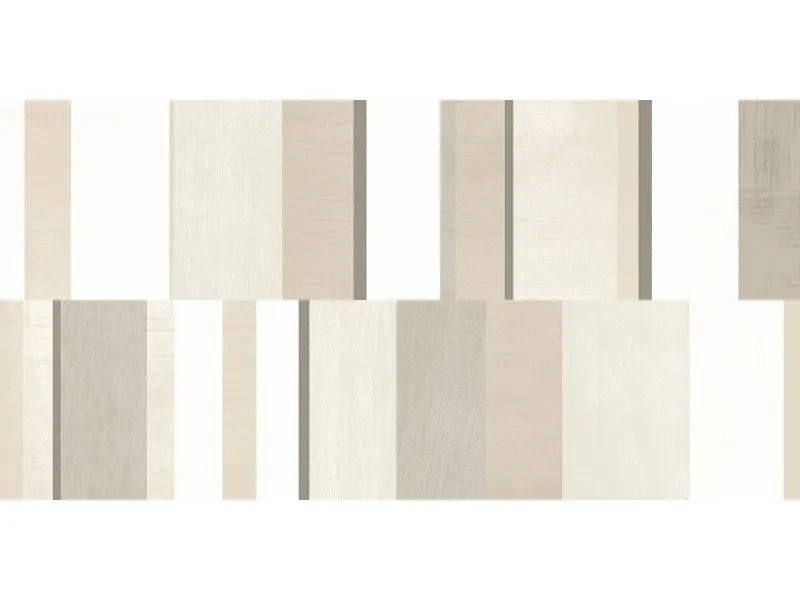 Rivestimento Milano in bicottura decoro beige 30x60 cm 1,44 m²