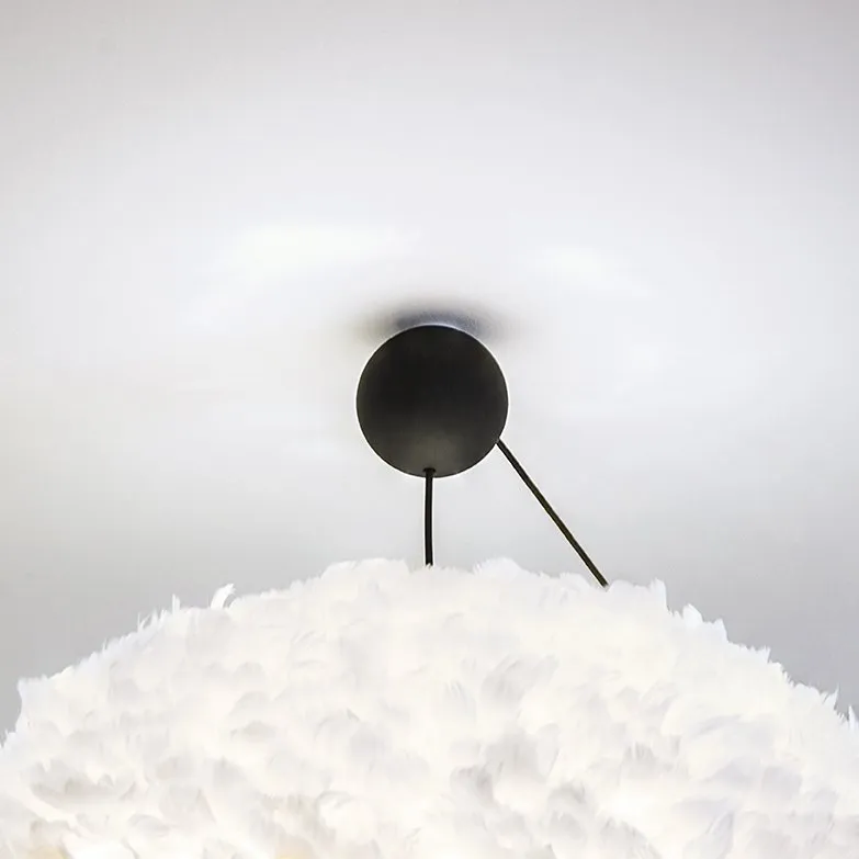 Rosone per lampadario con cavo Cannonball.jo{font-size:18px}bianco